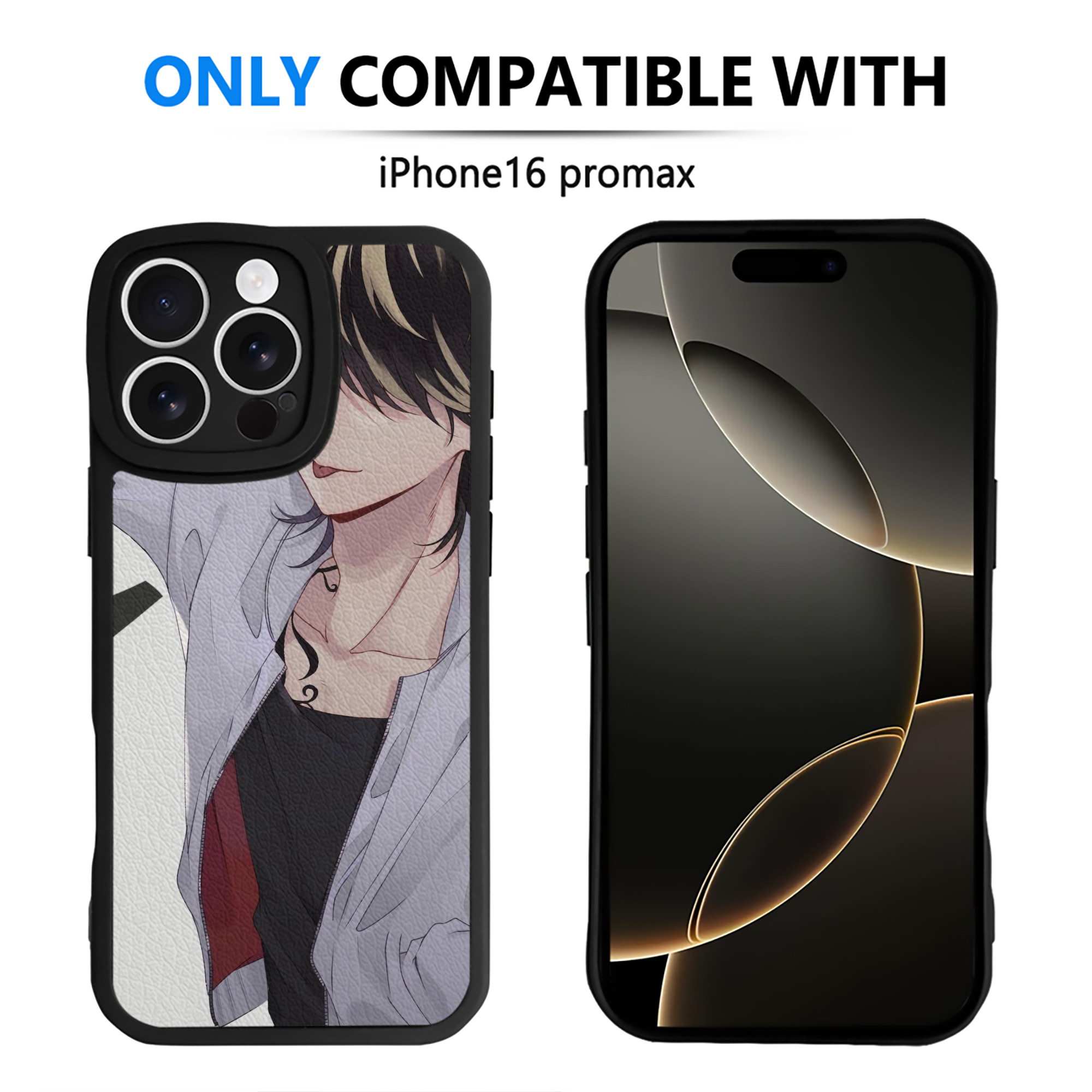 （画像用） 東京リベンジャーズ Tokyo Revengers 【iPhone 16シリーズ対応】シリコンスマホケース（レザー調） 材質：シリコン